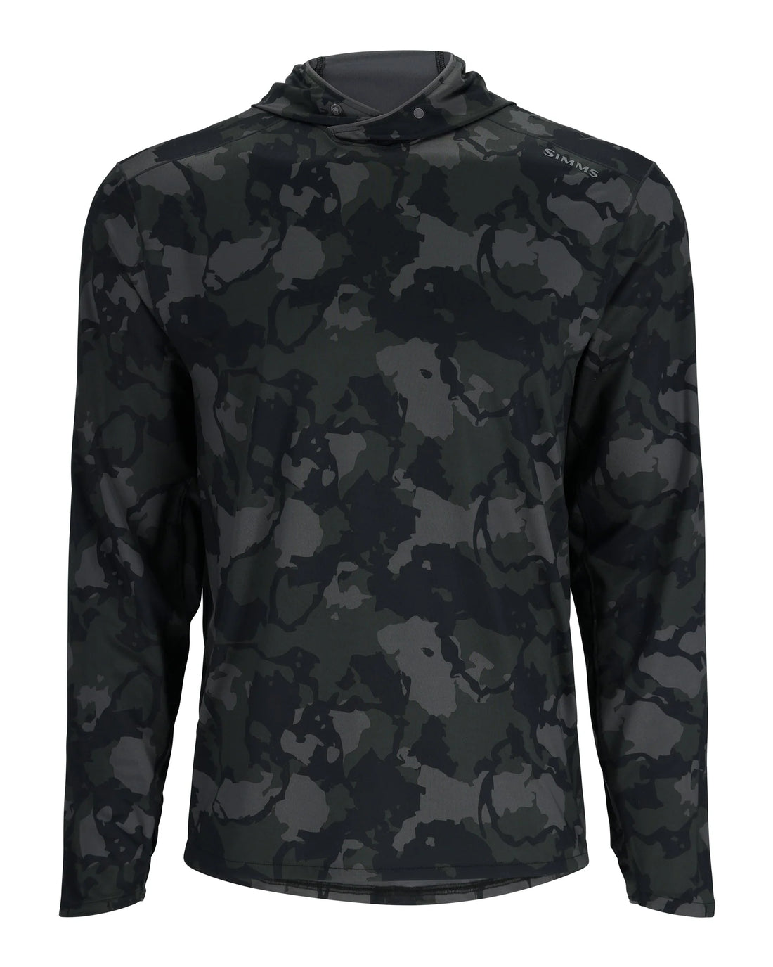 Simms M's SolarFlex® Hoody - Regiment Camo Carbon