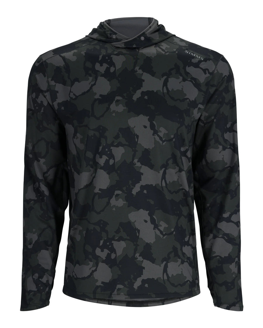 Simms M's SolarFlex® Hoody - Regiment Camo Carbon