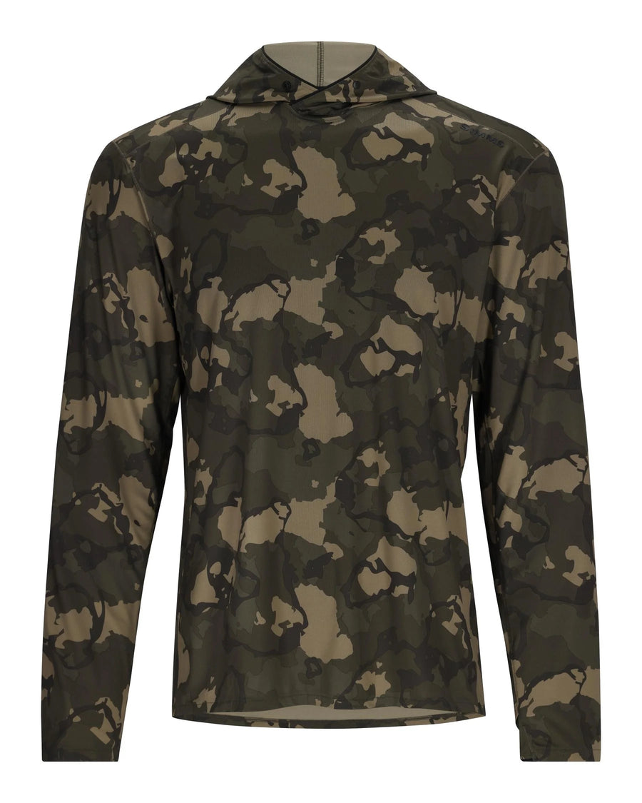 Simms M's Bugstopper® SolarFlex® Hoody - Regiment Camo Olive Drab