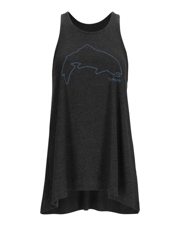 Simms W's Trout Outline Tank - Charcoal Heather