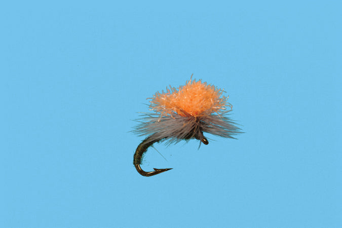 Solitude Flies - Parachute Hi Vis Emerger - Olive